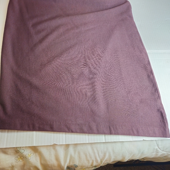 G.I.L.I. (Got It Love It) Women Wine Runched Slimming Dress Size 14 - Picture 10 of 12